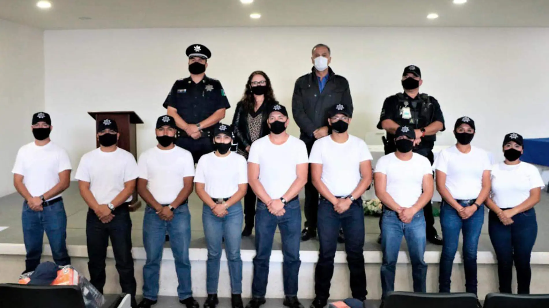 nuevos cadetes de policia JM